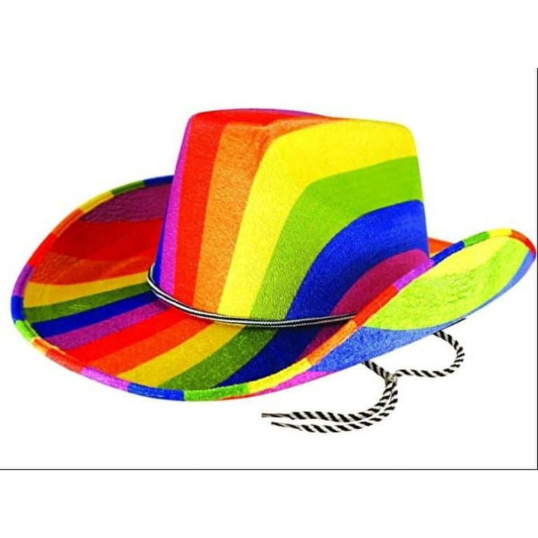 Rainbow Pride Cowboy Hat Rainbow Pride Cowboy Hat