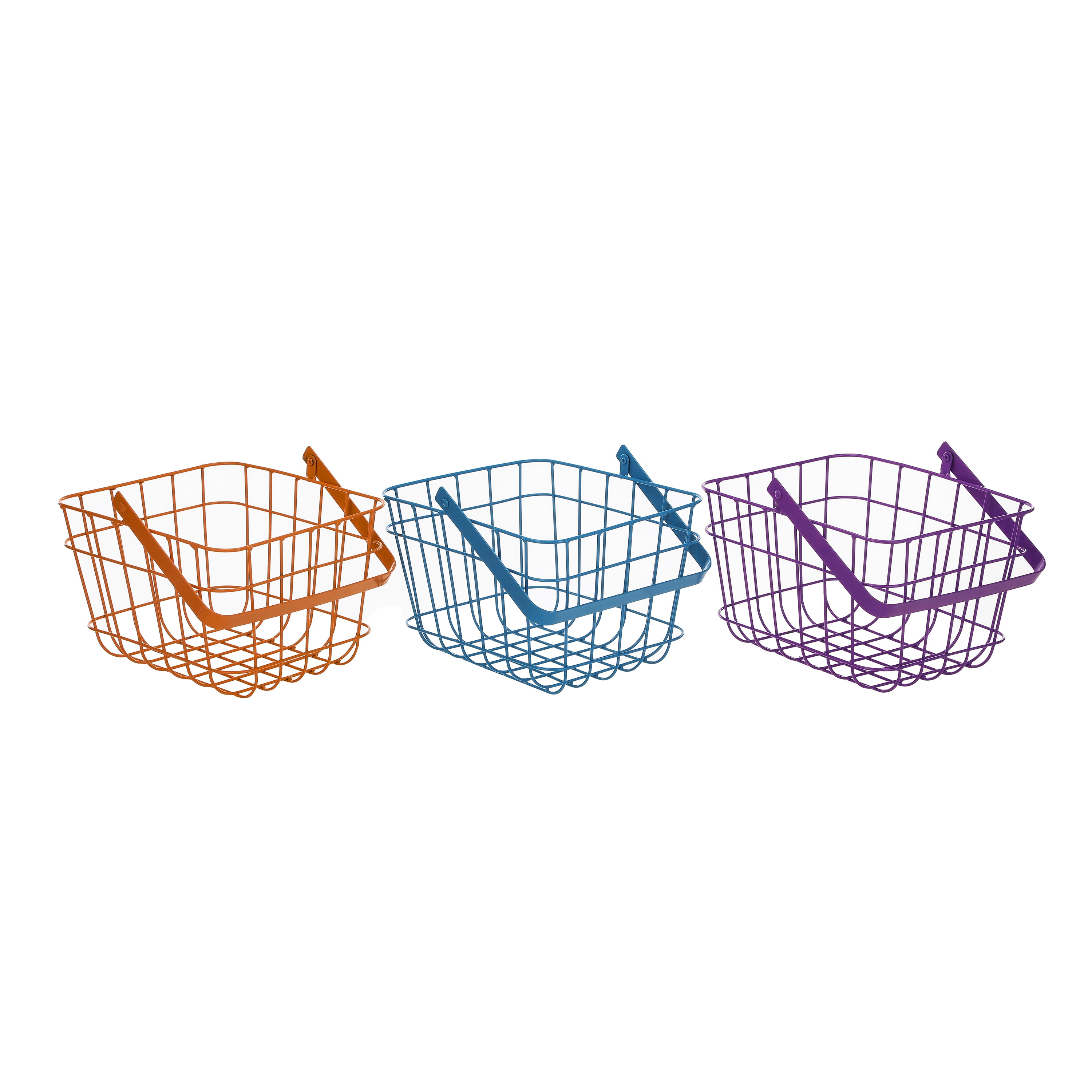 Way to Celebrate Rectangular Wire Easter Basket ASTM