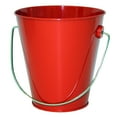 Way to Celebrate Red Tin Pail with Handle, 1 Count, Party Favors