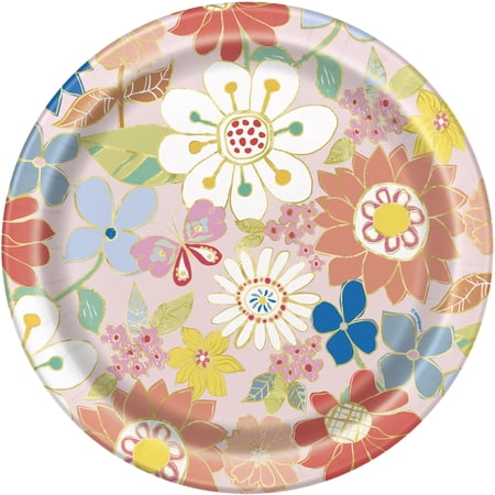 8CT 9" FOIL DAISY
