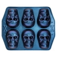 thumbnail interactive-video image 1 of Way to Celebrate, Skull Cast Aluminum 6-Cavity Baking Pan, Iridescent, 1 of 12