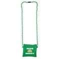 thumbnail image 1 of Way to Celebrate St. Patrick's Day Beer Money Necklace with Pouch, 1 Piece, 1 of 4