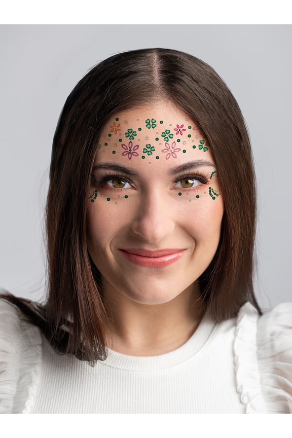 St. Patrick's Day Face Tattoo, 1 Piece