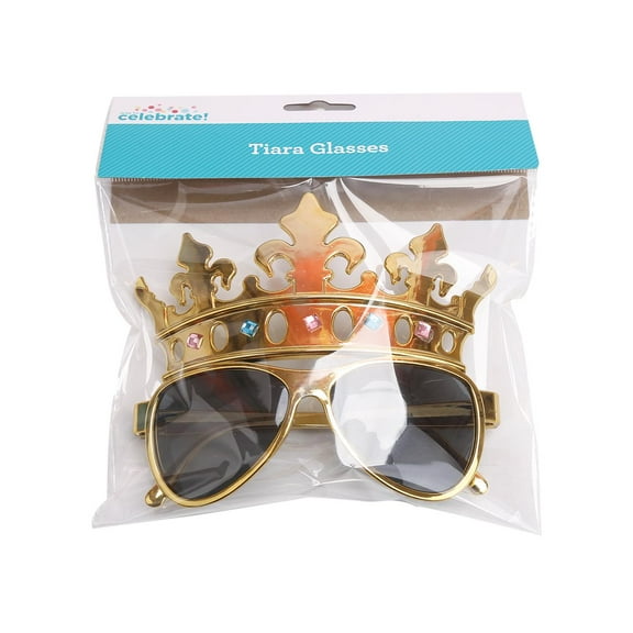Gold Crown Party Sunglasses, by Way To Celebrate