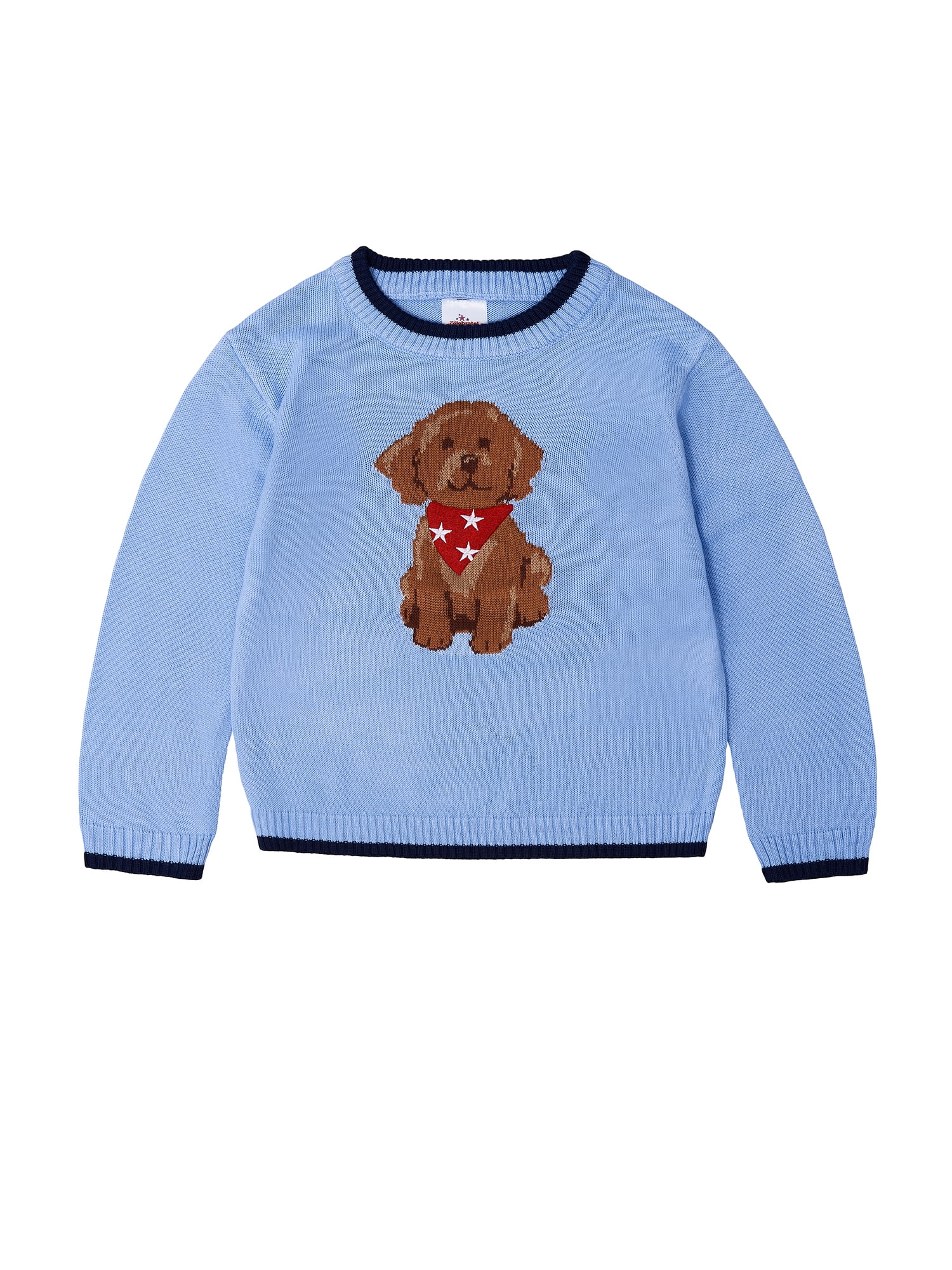 Way to Celebrate Toddler Americana Sweater, Sizes 12M-5T