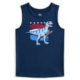 thumbnail image 1 of Way To Celebrate Fourth of July Toddler Boys Patriotic Americana Americana Muscle Tank Top, Sizes 12M-5T, 1 of 3