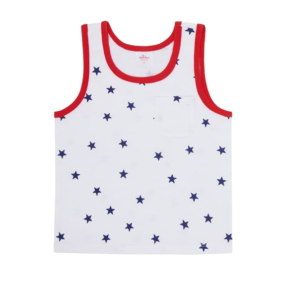 Way to Celebrate Toddler Boy Patriotic Americana Americana Tank, Sizes 12M-5T