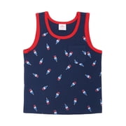 Toddler Boy Patriotic Americana Americana Tank, Sizes 12M-5T