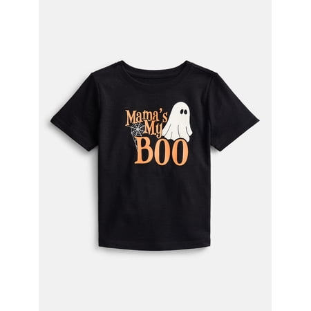 Way To Celebrate Halloween Toddler Boys Graphic Tee with Short Sleeves from Way to Celebrate, Sizes 12M-5T