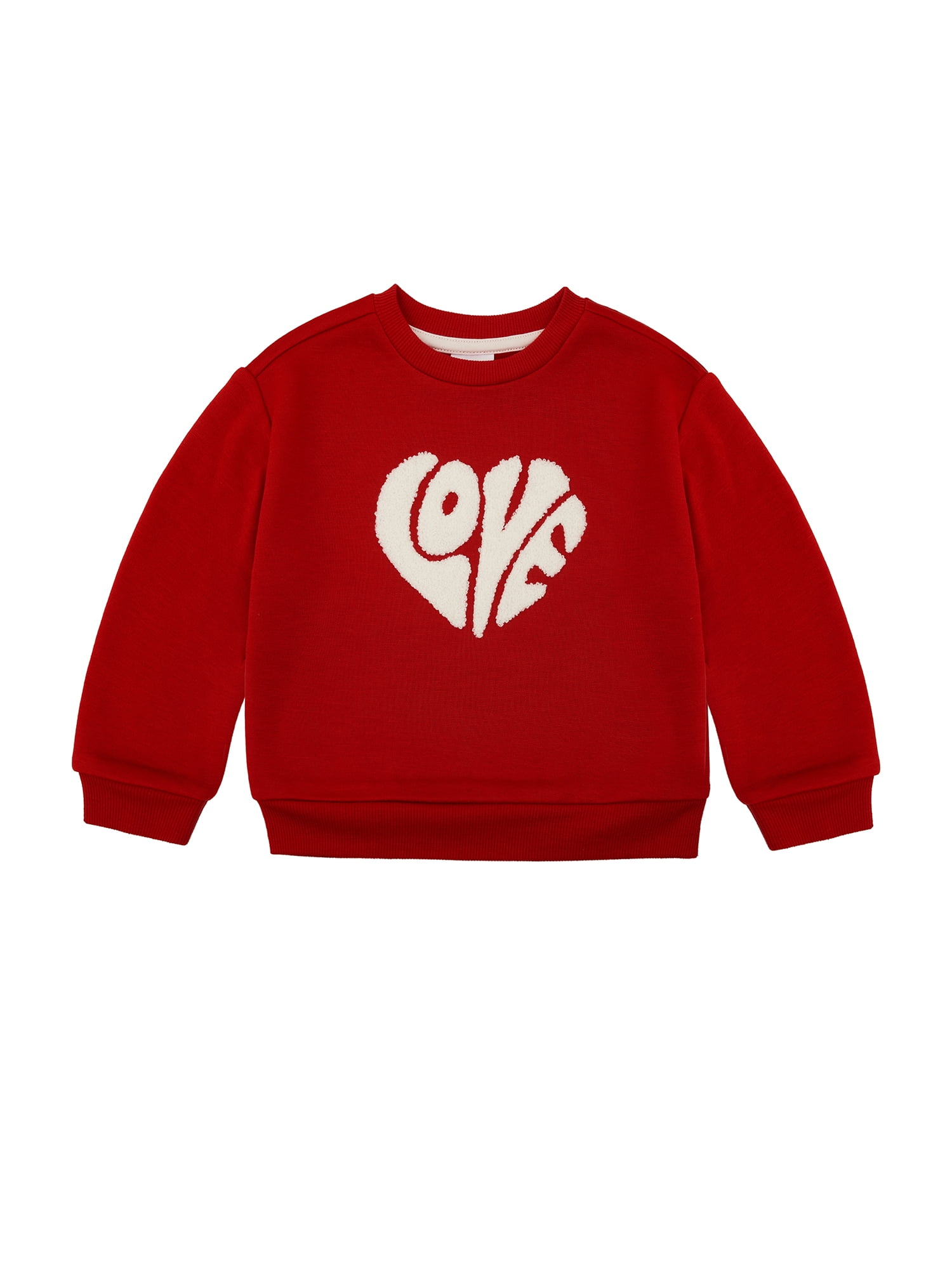 Way to Celebrate Toddler Boy Valentine's Day Crewneck, Sizes 12M-5T
