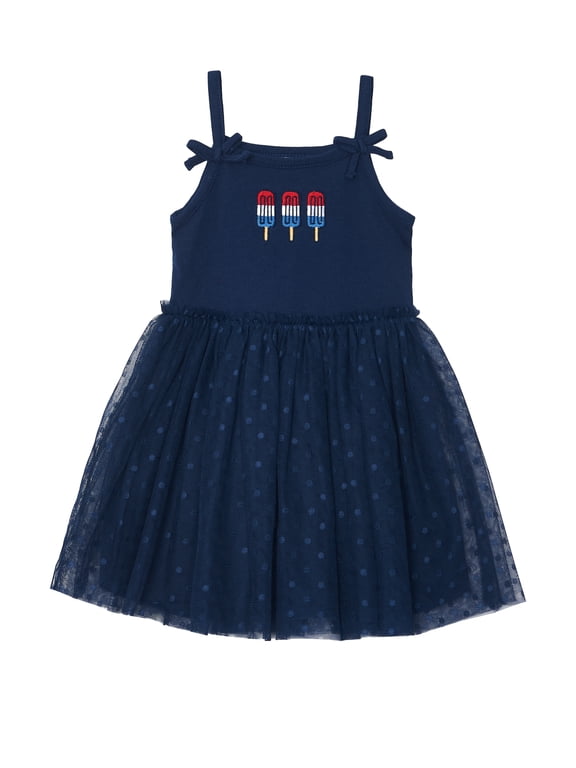 Toddler Girl Americana Tutu Dress, Sizes 12M-5T