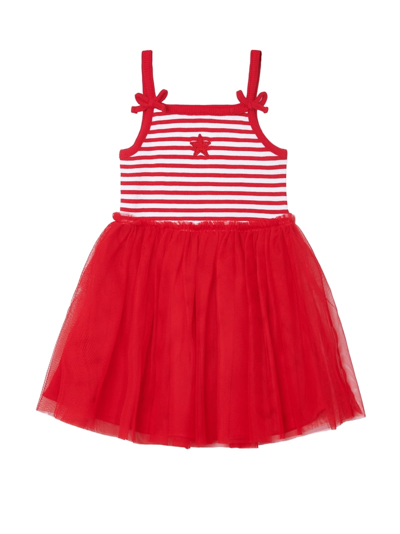 red tutu dress Alegra Basic Camisole Tutu Dress