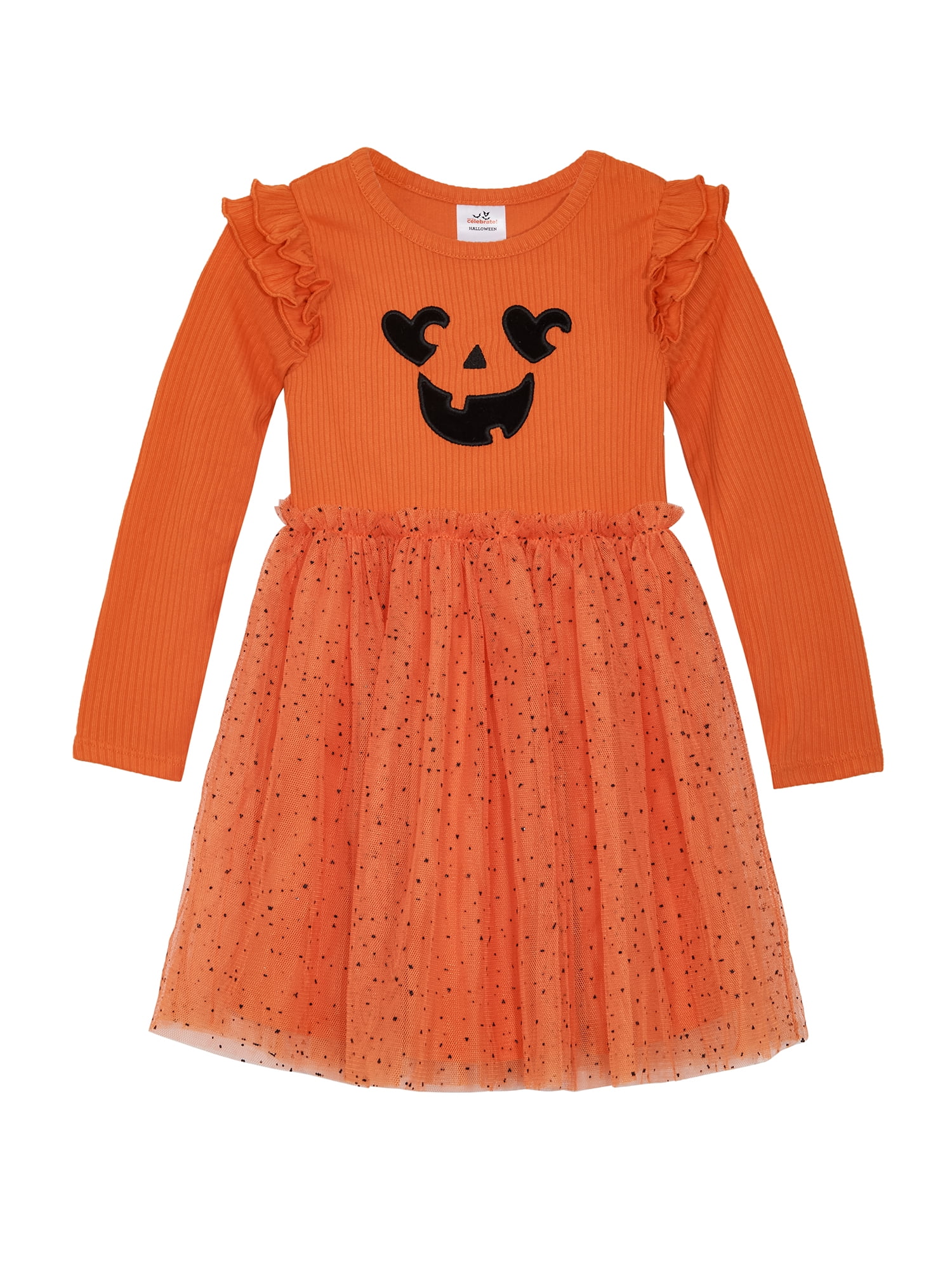 Way to Celebrate Toddler Girl Halloween Tutu, Sizes 12m-5T