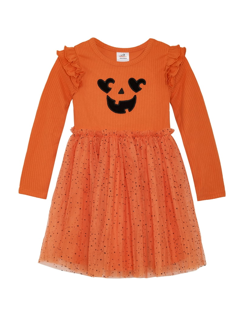 Way to Celebrate Toddler Girl Halloween Tutu, Sizes 12m-5T