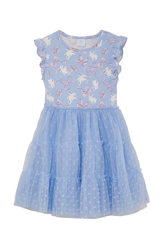 Toddler Girls Easter Tulle Tutu Dress, Sizes 12M-5T