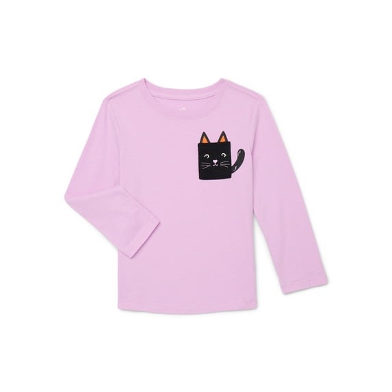 Halloween Toddler Front Pocket Graphic Tee from Way to Celebrate, Sizes 12M-5T