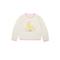 thumbnail image 1 of Way to Celebrate Toddler Long Sleeve Easter Sweater, Sizes 12M-5T, 1 of 6