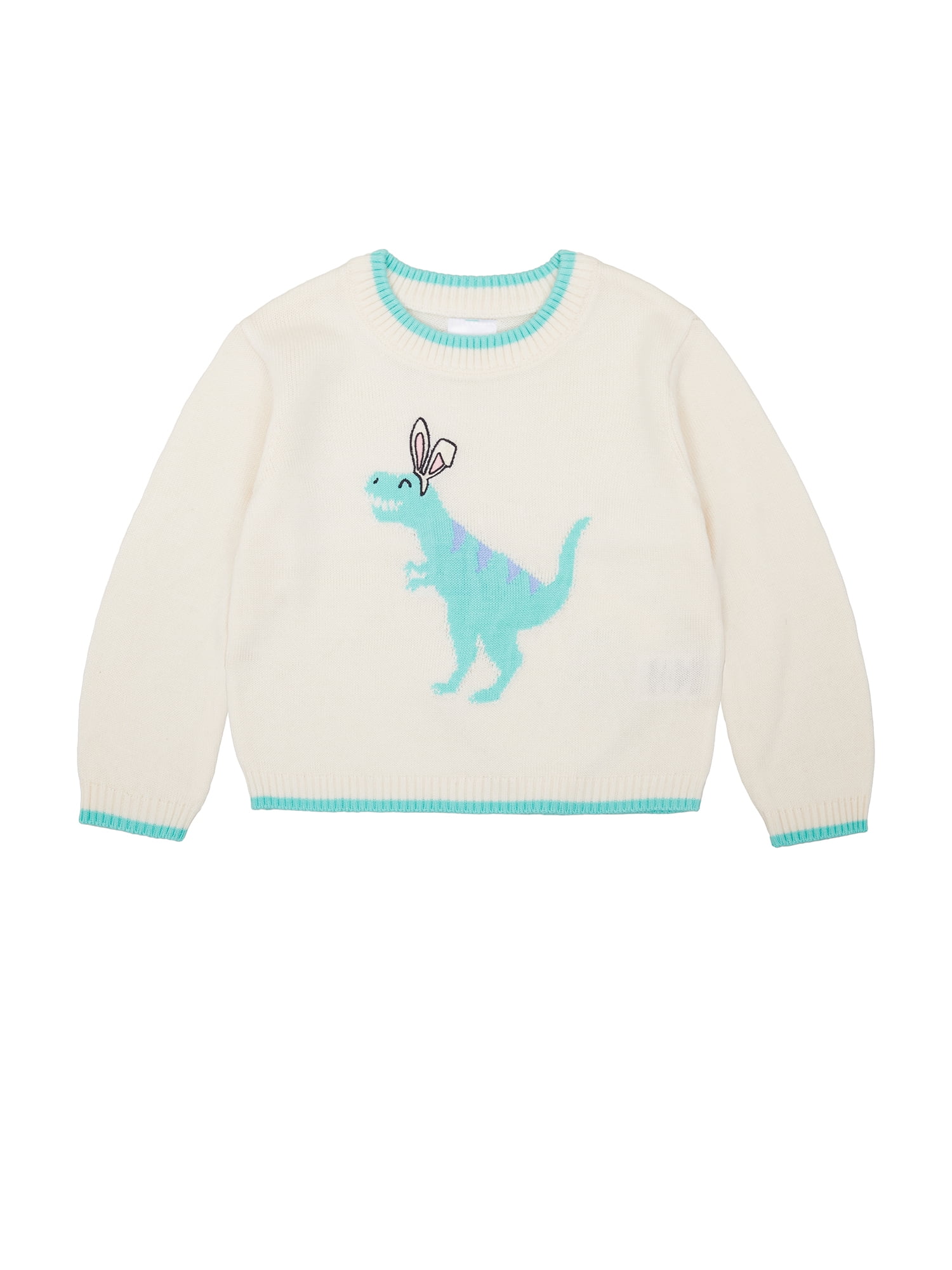 Way to Celebrate Toddler Long Sleeve Easter Sweater, Sizes 12M-5T