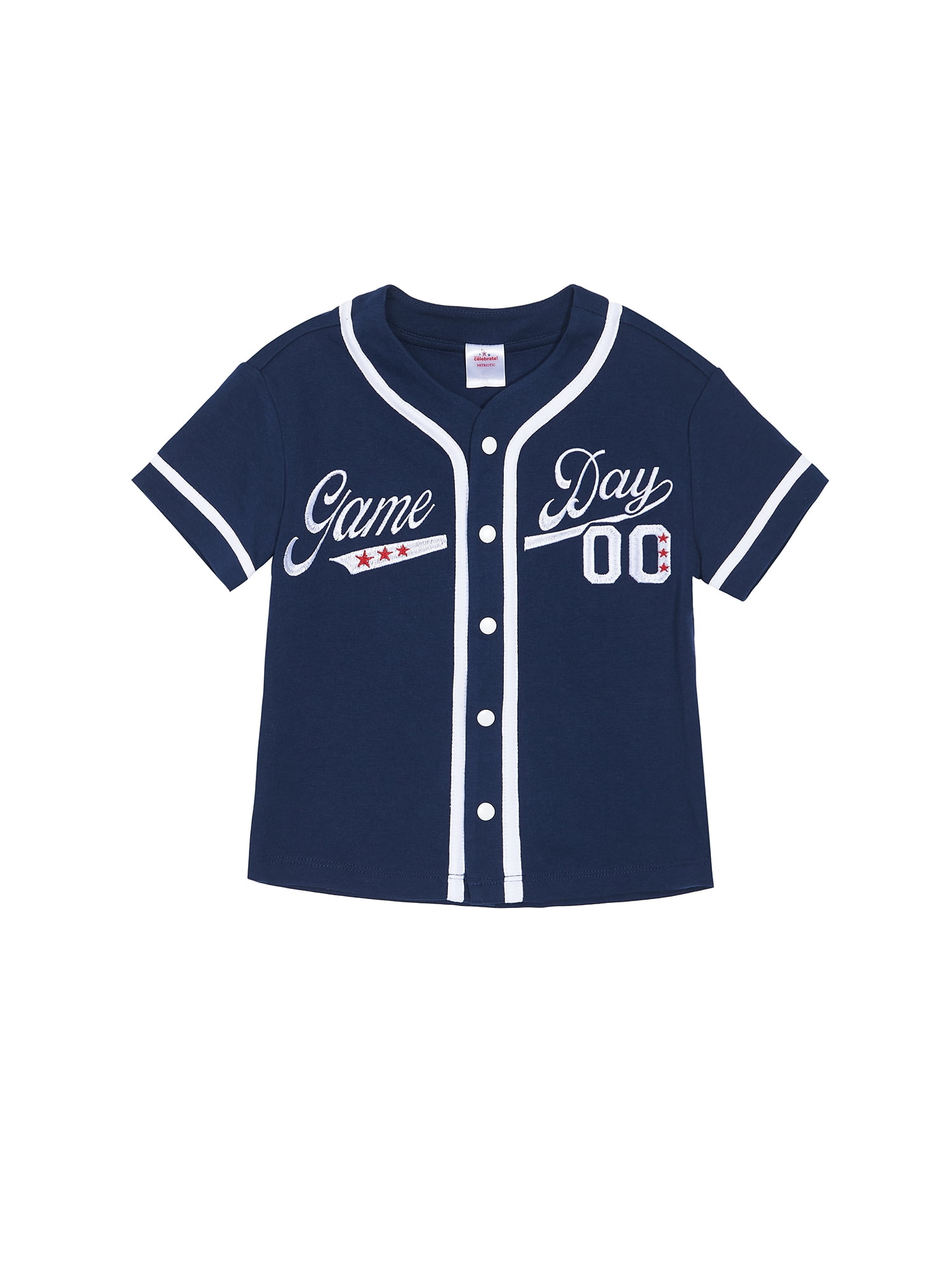 Way to Celebrate Toddler and Baby Boy Americana Jersey, Sizes 03M-5T