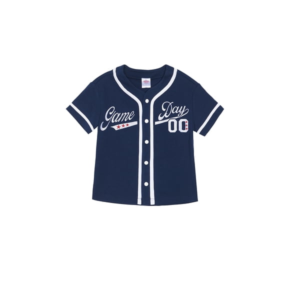 Way to Celebrate Toddler and Baby Boy Americana Jersey, Sizes 03M-5T