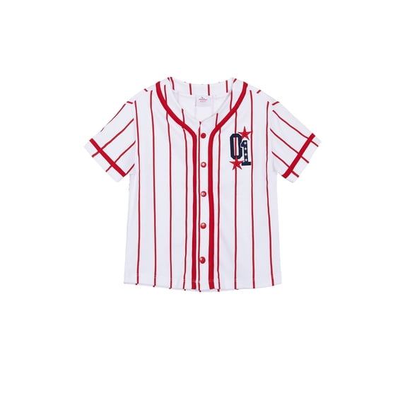 Way to Celebrate Toddler Boy Patriotic Americana Americana Jersey, Sizes 12M-5T