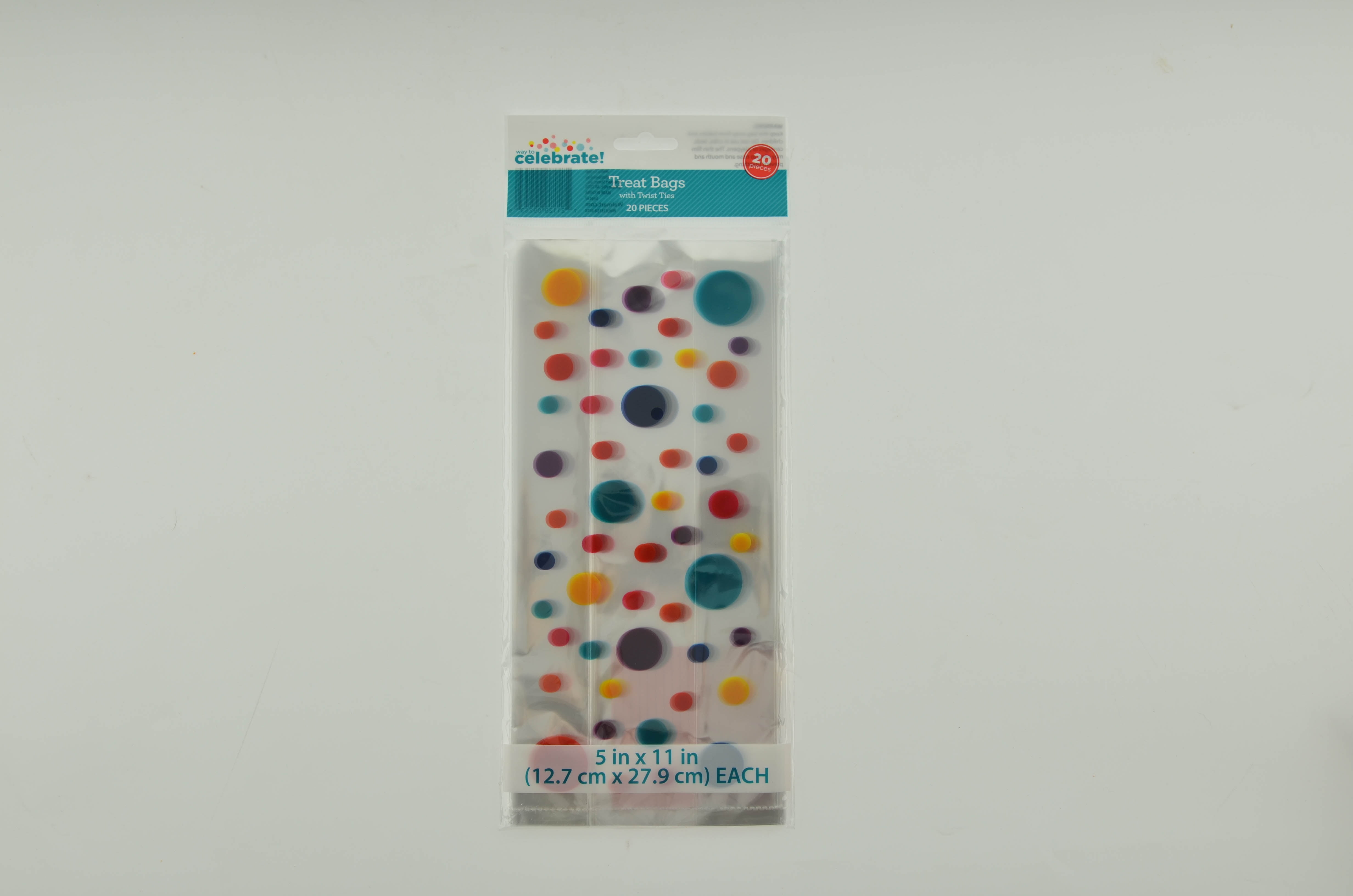 Way to Celebrate Treat Bags, 20 count
