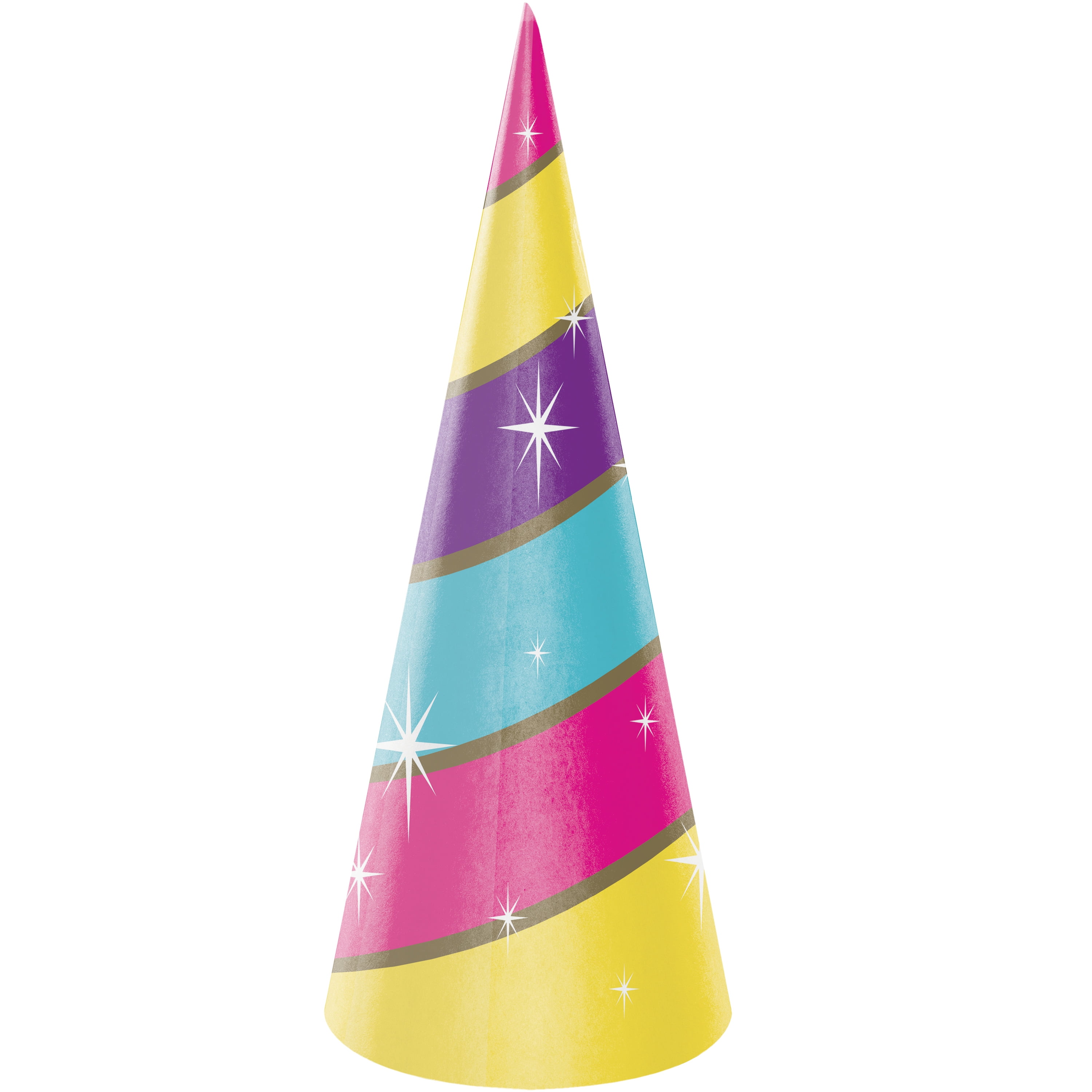 Way to Celebrate! Unicorn Horn Party Hats, 7in, Ct Walmart