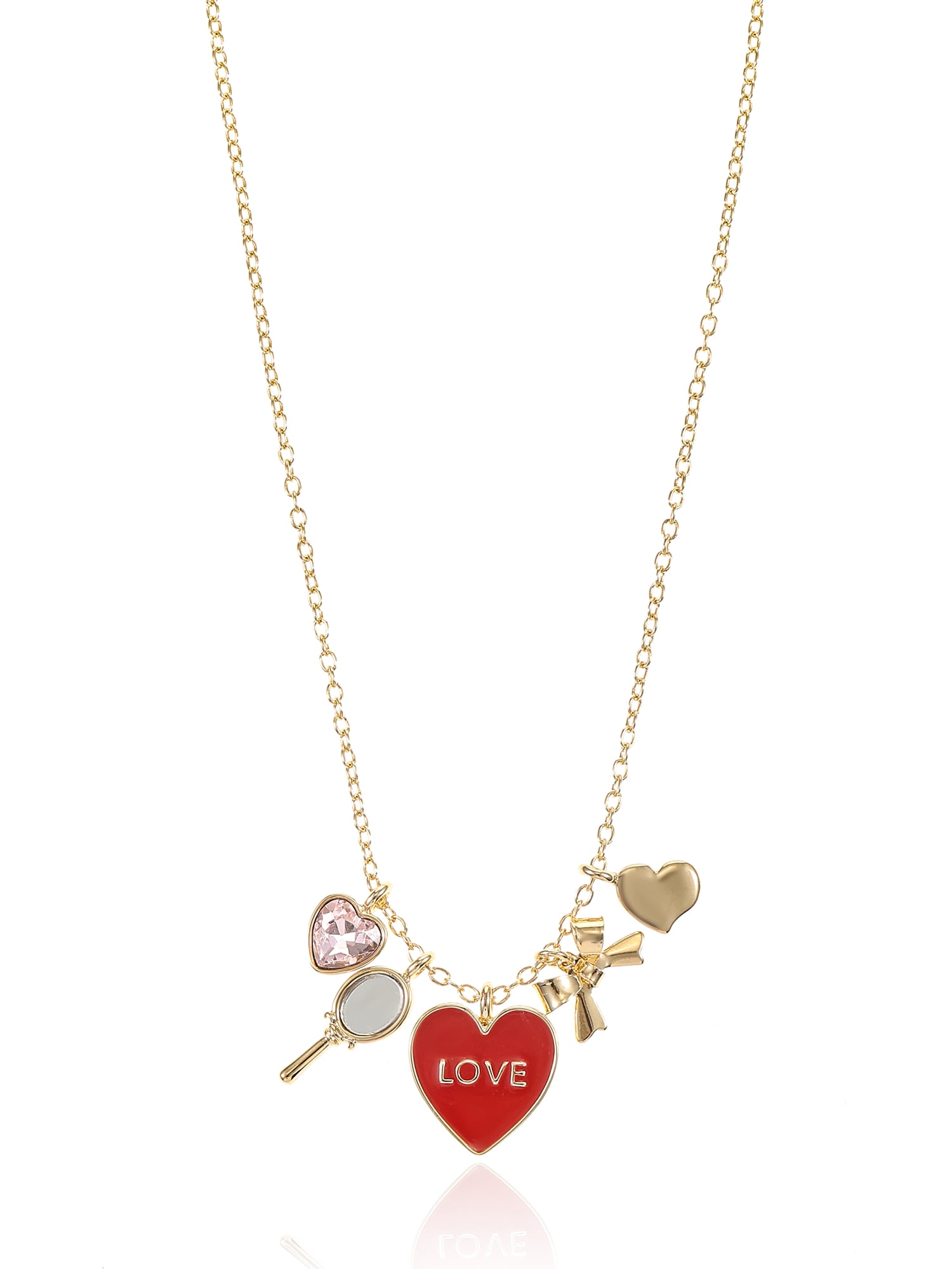 Way to Celebrate Valentine's Day Charmy Necklace, 1 Piece