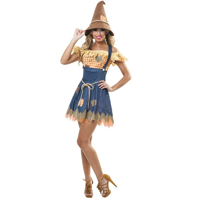 Way to Celebrate Women Adult Cornfield Cutie Halloween Fantasy Costumes ...