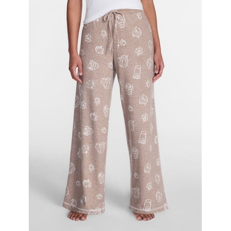 Way To Celebrate Halloween and Fall Women's Hacci Knit Sleep Pants from Way to Celebrate, 29.5" Inseam, Sizes XS-3X