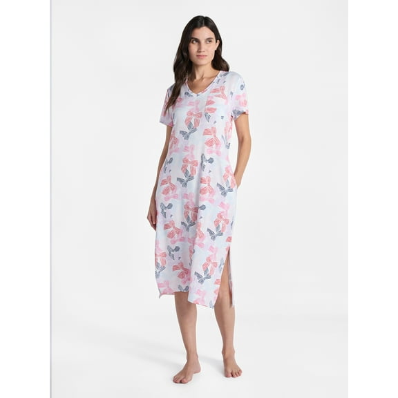 Way to Celebrate Women's Midi Chemise, Sizes S to 3X