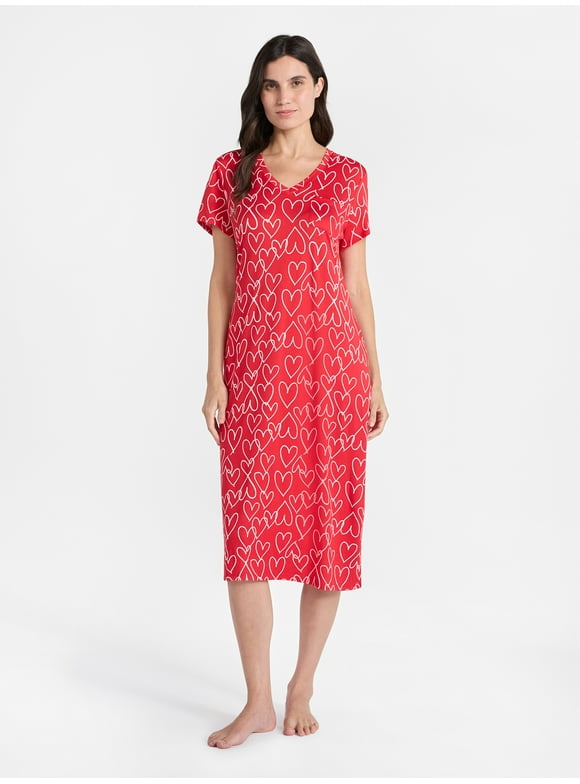 Women's Midi Chemise, Sizes S to 3X