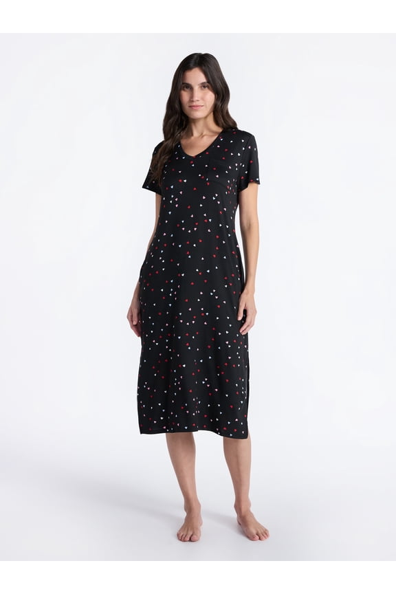 Women's Midi Chemise, Sizes S to 3X