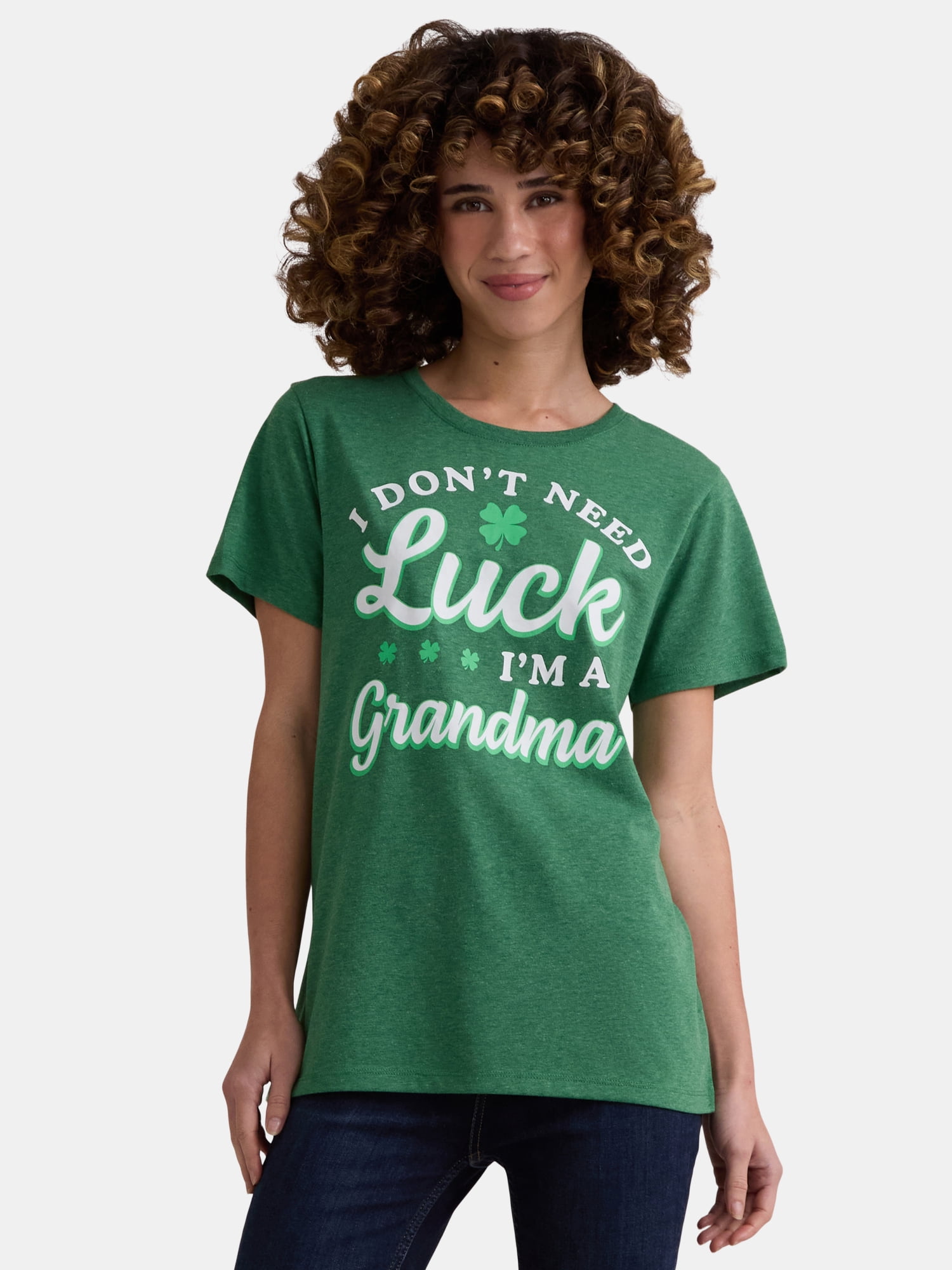 Way to Celebrate Women's St. Patrick's Day Graphic Tee, Sizes S-XXXL