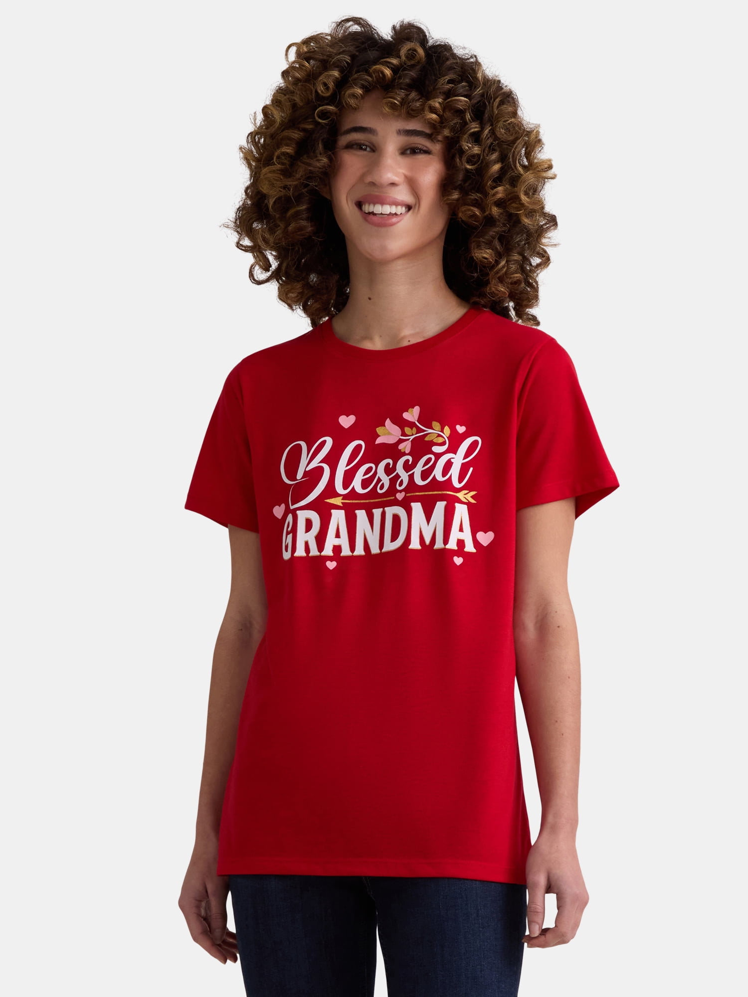 Mother s Day Women s Flower Market Graphic Tee from Way to Celebrate Sizes S XXXL