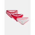 thumbnail image 1 of Way to Celebrate Womens Hipster Panties, 3-Pack, Sizes S-XXL, 1 of 6