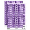 thumbnail image 1 of Way to Grow Watering Can Teacher Student School Sticker Set - Purple - Matte Finish - 1.5" Small, 1 of 7