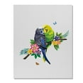 thumbnail image 1 of WayFare Art Canvas Prints Poster, 8 x 10 Inches Wall Decor Artwork, Budgie Parakeet Lovebird, 1 of 7