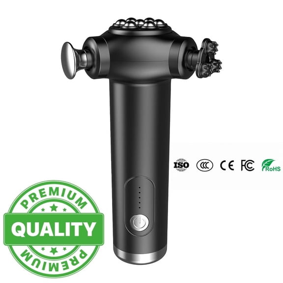WayOne Deep Tissue Muscle Percussion Massage Gun with 5 Speed Levels, Rechargeable