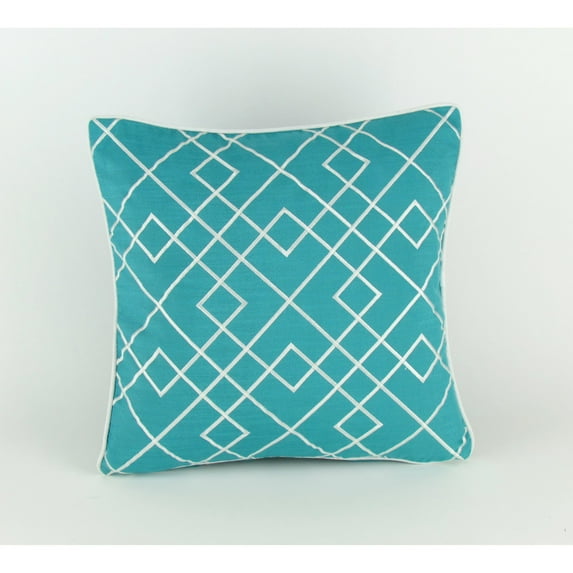 Wayborn 17" Decorative Pillow in Blue