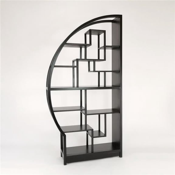 Wayborn 5700B Etagere Half Moon, Black