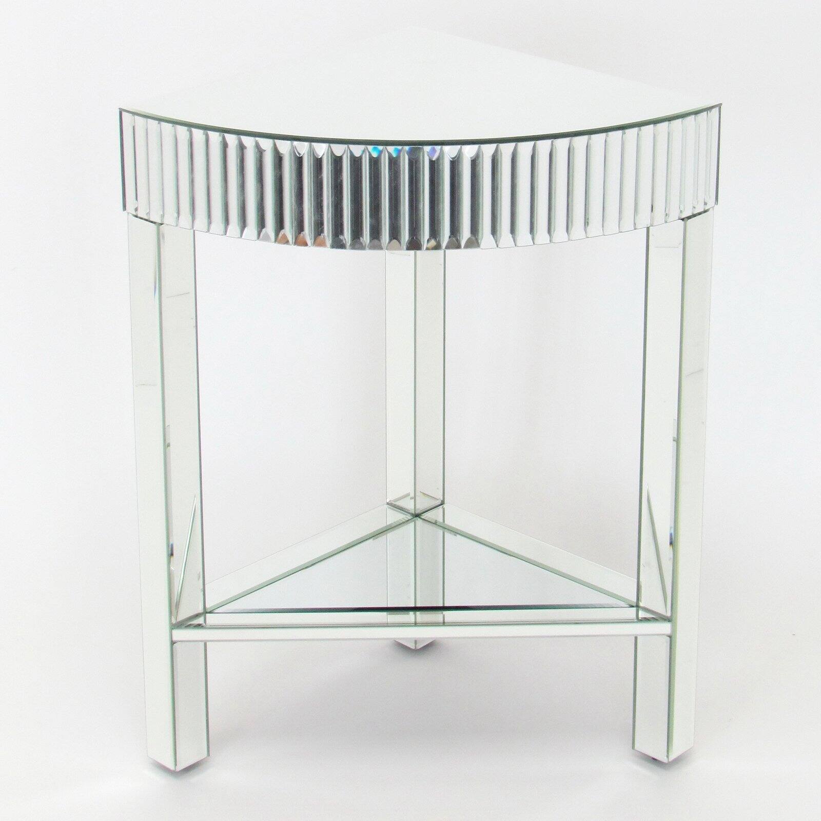 Wayborn Beveled Mirror End Table