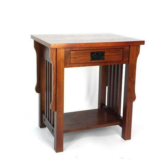 Wayborn Brookings 1 Drawer Nightstand - Oak