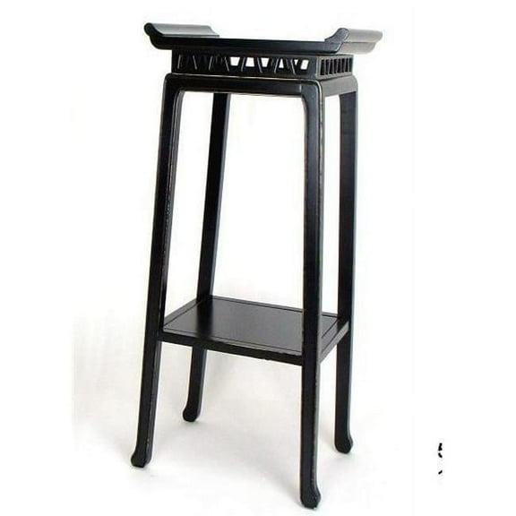 Wayborn Chow Plant Stand in Antique Black