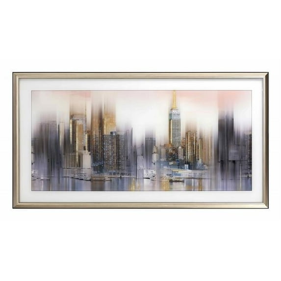 Wayborn Golden City Day 41"x21" Wall Art