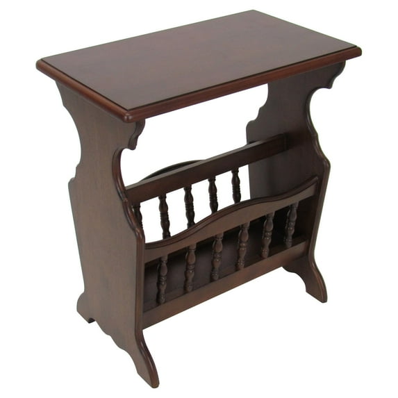 Wayborn Magazine Rack in Brown