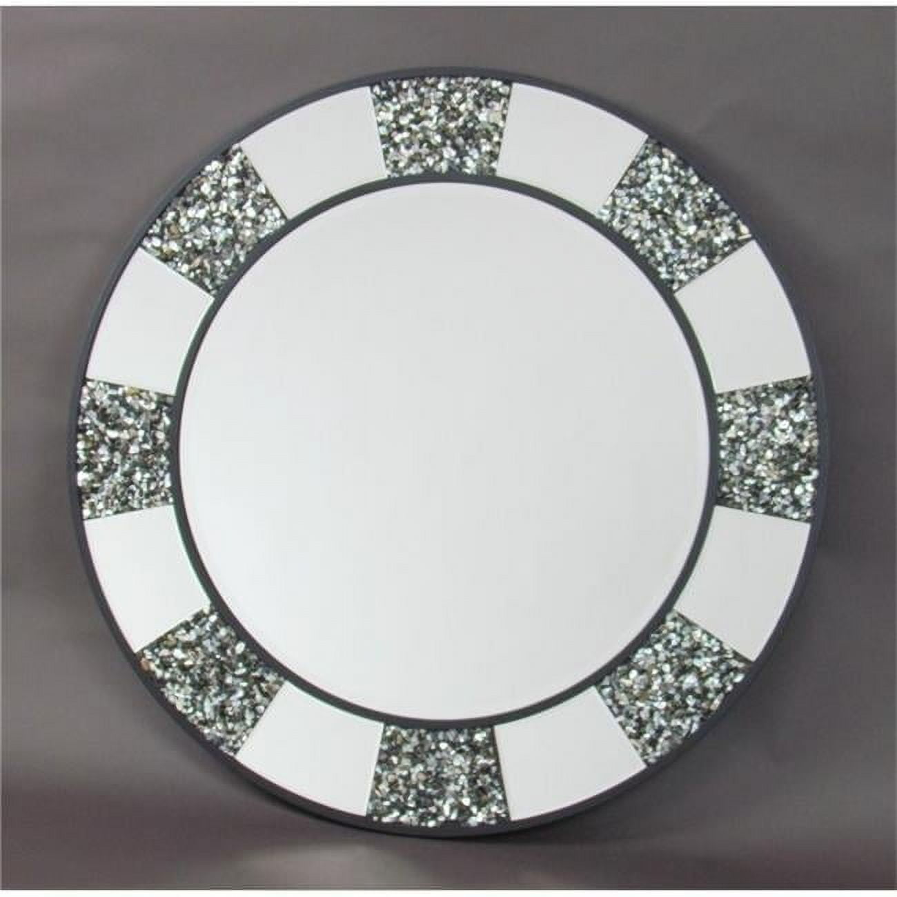 Wayborn Pebble Shell Beveled Accent Mirror