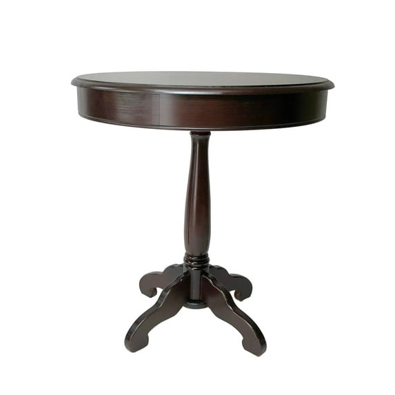 Wayborn Pedestal Table in Brown