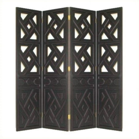 Wayborn Windmill Room Divider in Black