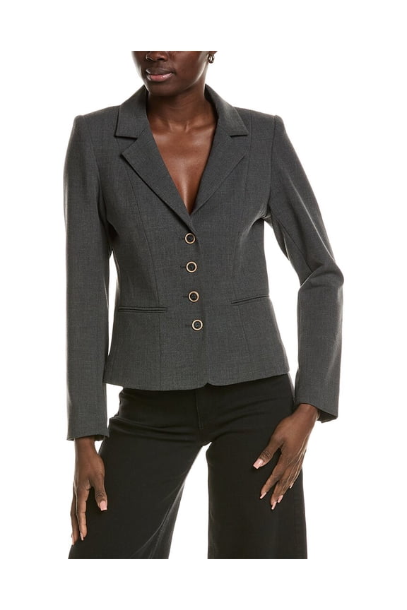 womens  Blazer, xs, Gray